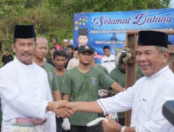 Kepala dan Ketum PIKORI BP Batam Serahkan 6 Sapi Super di Masjid Sultan Mahmud Riayat Syah