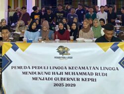Dukung HMR di Pilkada Kepri 2024, Pemuda Kecamatan Lingga: Kami Siap Menangkan Pak Rudi