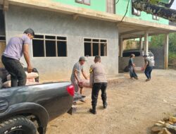 Kapolres Lebak Berikan Bantuan Material untuk Pembangunan Ponpes Insan Amanah