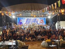 Pilwako Batam 2024, Ultras Gemoy Kepri Nyatakan Kesetiaan Dukung Bunda Marlin Agustina
