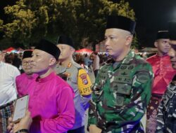 Mewakili Bupati Bengkalis, Wabup Bagus Santoso Lepas Ribuan Peserta Pawai Takbir Idul Adha 1445 H