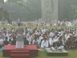 Pj Bupati Bogor Shalat Idul Adha 1445 H di Alun-Alun Tegar Beriman