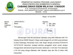 Penegak Hukum Diminta Bertindak, Galian Tanah Ilegal di Cibatutiga Bogor Kembali Beroperasi