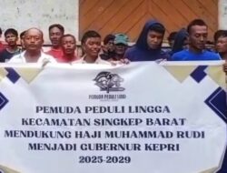 Pilgub Kepri 2024, Pemuda dan Buruh Singkep Barat Siap Menangkan H Muhammad Rudi
