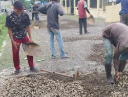 Diduga Tak Sesuai Spek, Proyek Pengaspalan Jalan di Desa Datar Tuai Protes Warga