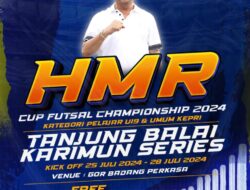 HMR Cup Futsal Championship Karimun 2024 Segera Dimulai