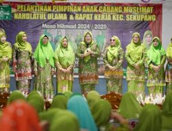 Marlin Agustina Hadiri Pelantikan PAC Muslimat NU Kecamatan Sekupang