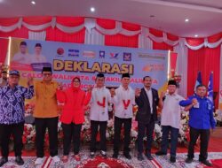 Diusung 6 Parpol, Hapendi-Gempar Deklarasikan Diri Maju di Pilkada Padangsidimpuan 2024