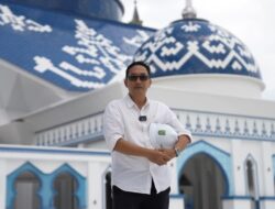 Panangkal Petir Masjid Agung Diperbaiki, Aktivitas Ibadah Dialihkan ke Masjid Sementara