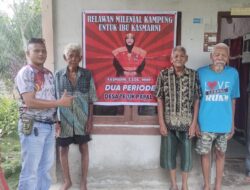 Relawan Millenial Kampung KBS Datangi Kediaman Tokoh Masyarakat Bantan