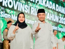 Hadiri Deklarasi Pilkada Damai Polda Riau, Kasmarni Ajak Masyarakat Bersatu Berantas Hoaks