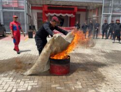 Tingkatkan Kesiapsiagaan Petugas, Rutan Batam Gelar Pelatihan dan Simulasi Keadaan Darurat