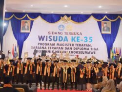 PNL Wisuda Perdana Magister Terapan, Lahirkan 360 Wisudawan Cumlaude