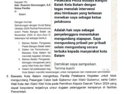 Atensi Serius Dugaan Pelanggaran di Alun-Alun Engku Putri Langgar Netralitas Fasilitas Pemerintah