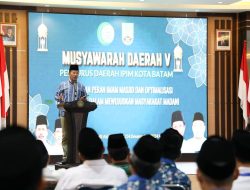 Buka Musda V IPIM Kota Batam, Rudi Ajak Imam Masjid Wujudkan Masyarakat Madani