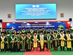 UNRI Kembali Kukuhkan Empat Guru Besar