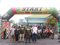 HUT Yonif 132 ke-66, Xtrim Bengkalis Gelar Event XBA-2 Jelajah Alam Kampar