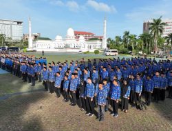 Upacara Bendera 17 Hari Bulan Tingkat Kota Batam, Rudi: Pupuk Semangat Kebersamaan