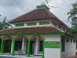 Pembangunan Masjid Al Amin Batu Putuk Dilanjutkan dengan Bantuan Hibah Pemprov Lampung