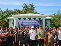 Warga Desa Mengkait Anambas Terima Bantuan 167 Gerobak Sorong dari BRK Syariah