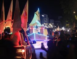Gemerlap Pawai Takbir Idulfitri 1446 H, Ratusan Kendaraan Hiasi Kota Batam