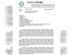 Dewan Pers Imbau Tak Layani Permintaan THR Atas Nama Wartawan dan Media
