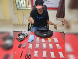 Bawa 160,73 Gram Sabu dan Positif Narkoba, Pria di Kuansing Ditangkap Polisi