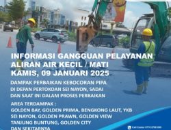 Perbaikan Kebocoran Pipa di Sei Nayon Sadai Dalam Proses Penyelesaian