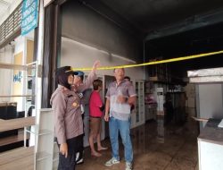 Toko Furnitur di Tanjungpinang Terbakar, Api Diduga Berasal dari Lilin