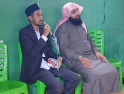 Ulama Palestina Syeikh Hood bin Zidan Al-Amour Beri Tausiyah di MTsN 4 Bengkalis