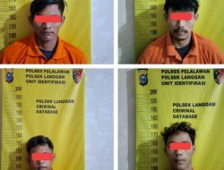 Peredaran Sabu di Langgam Pelalawan Terbongkar saat Sahur, Polisi Sita 33 Paket dan Empat Tersangka