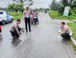 Kecelakaan Maut di Jalan Raya Pekanbaru-Bangkinang, Seorang Pelajar Tewas