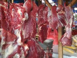 Jelang Idulfitri, Harga Daging Sapi di Pasar Tradisional Pekanbaru Terus Naik
