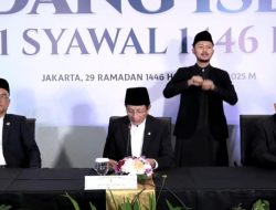 1 Syawal 1446 H Jatuh pada Senin 31 Maret 2025
