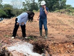 Masyarakat di Wilayah Stres Area Mulai Menikmati Aliran Air