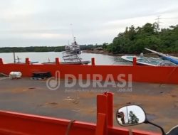 Aktivitas Perbaikan Kapal Terpantau di Dekat Area Penyimpanan Barang Bukti Kejari Batam