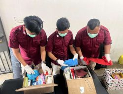 Komitmen Cegah Peredaran Barang Terlarang, Rutan Batam Gelar Razia Gabungan Bersama APH