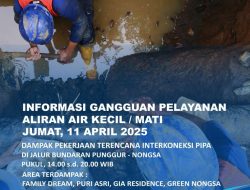 ABH Informasikan Pekerjaan Terencana Interkoneksi Pipa di Jalur Bundaran Punggur-Nongsa, Ini Area Terdampak