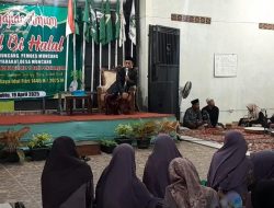 Pererat Silaturahmi, PRNU dan Pemdes Muncang Gelar Pengajian Umum dan Halal Bihalal