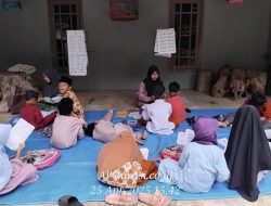 TPQ Al-Muqorrobbin Pesalakan Luput dari Perhatian, Ratusan Santri Belajar Mengaji di Teras Rumah Warga