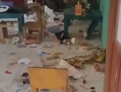 Ruang Kelas TK di Pelalawan Dirusak, Alat Isap Sabu dan Botol Miras Berserakan
