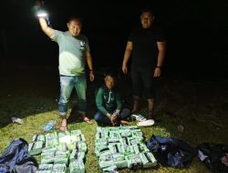 Bareskrim Polri Gagalkan Penyelundupan 38 Kg Sabu di Bengkalis, Satu Kurir Ditangkap