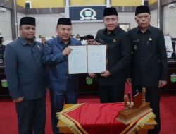 Wako Alfin Terima Rekomendasi Dewan Tentang LKPJ Tahun 2024