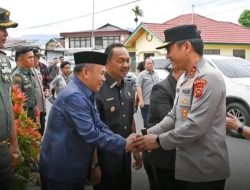 Wabup Murison Sambut Kunjungan Kerja Kapolda Jambi di Mapolres Kerinci