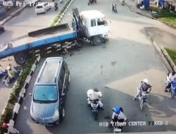 Truk Maut di Tiban Centre Tak Laik Jalan, KIR Mati Sejak Juni 2024