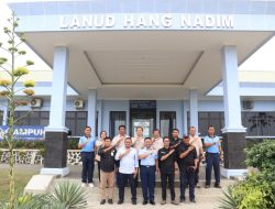 Perkuat Sinergi, Danlanud Hang Nadim Sambut Kunjungan SMSI dan PWI Batam