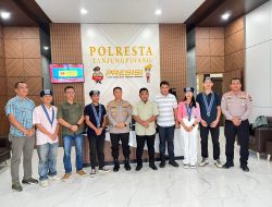 Jelang Kongres Nasional, GMKI Tanjungpinang-Bintan Bangun Komunikasi dengan Kapolresta