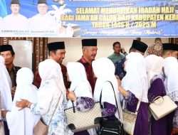 Bupati dan Wabup Kerinci Hadiri Pelepasan Jemaah Calon Haji