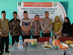 SMPN 8 Kelemantan Gelar Sosialisasi Disiplin, Anti-Bullying, dan Etika Berlalu Lintas