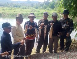 Bupati, Wabup, dan Sekda Kerinci Mancing di Lubuk Larangan Wilayah Depati Mandaro Langit Terutung